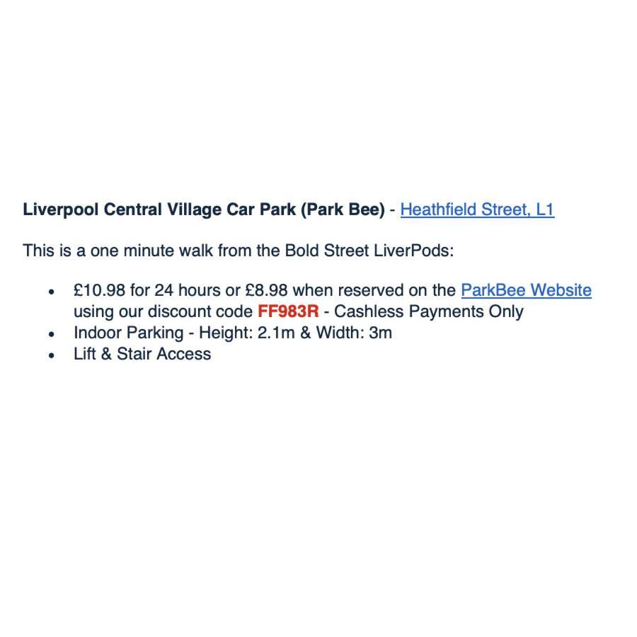 The Bold St Liverpods By Serviced Living ליברפול מראה חיצוני תמונה